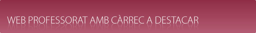 Web professorat amb càrrec a destacar