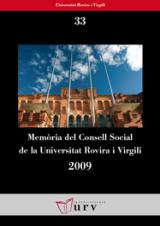 Memòria del Consell Social de la URV 2009