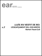 LLUÍS XIV VESTIT DE REI: L'ESCAPÇAMENT DEL COS MÍSTIC