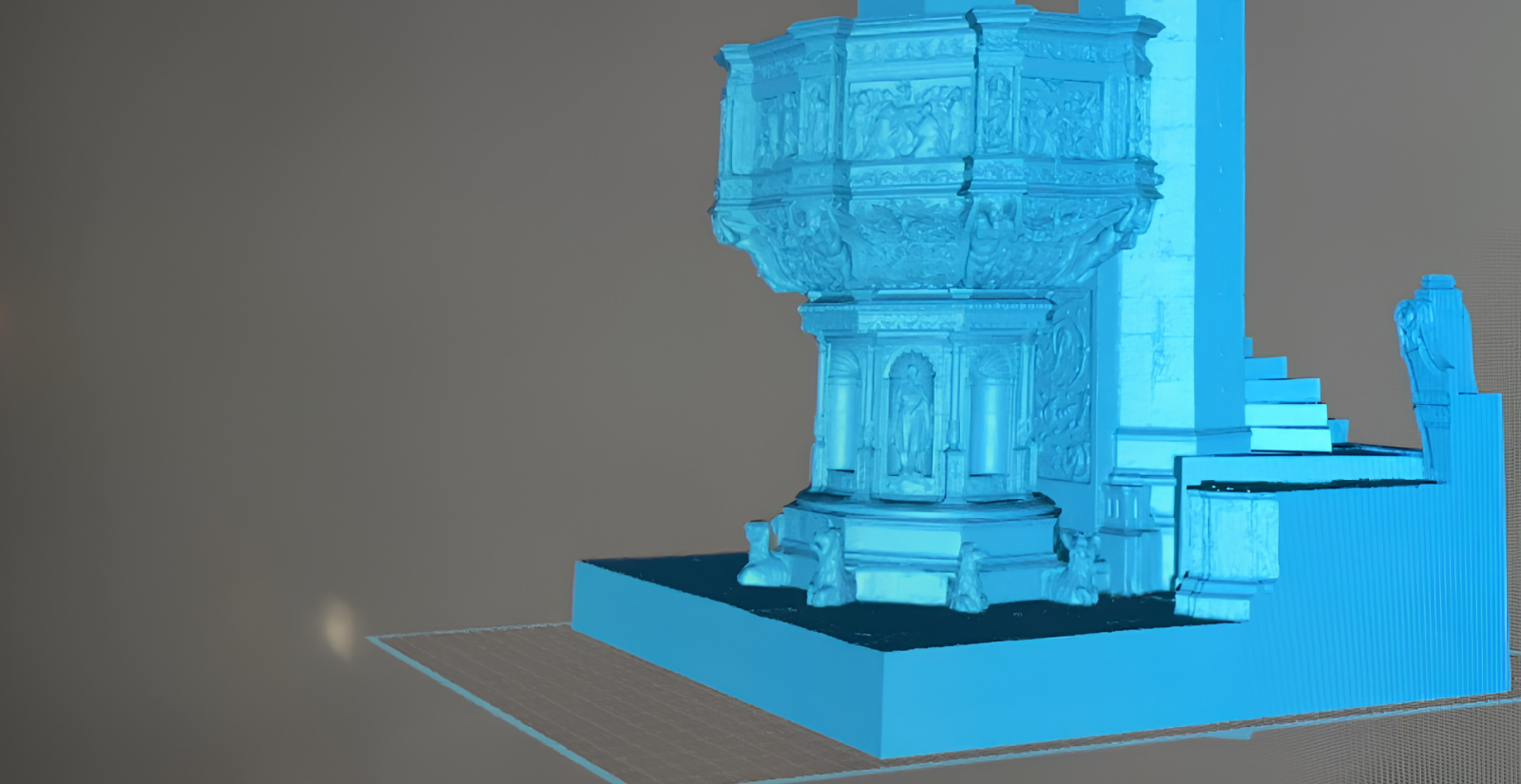 Reconstrueixen digitalment un tornaveu desaparegut de Gaudí a la Catedral de Mallorca