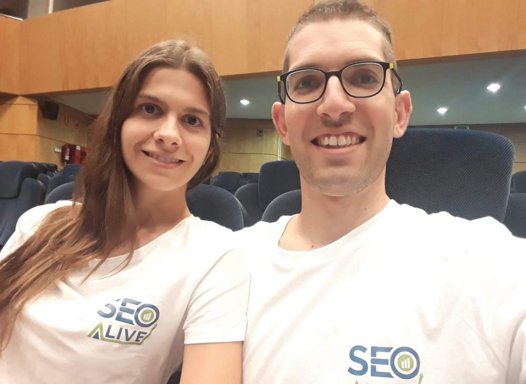 Marta Adell i David Kaufamm, cofundadors de SEO Alive